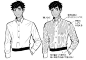 衣服在各种状态下褶皱应该怎么画？看教程！

#绘画教程# #绘画干货# #画画教程# ​​​​