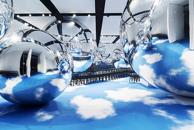 Dior fashion show in...
