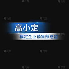 商务感企业介绍视频字幕素材