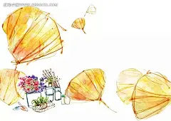 手绘花卉图片PSD分层素材|铲子|抽象花卉|风景图片|花卉插画|花卉速写|花卉涂鸦|花速写|卡通花卉|盆栽|手绘花卉|手绘卡通花卉|银杏叶