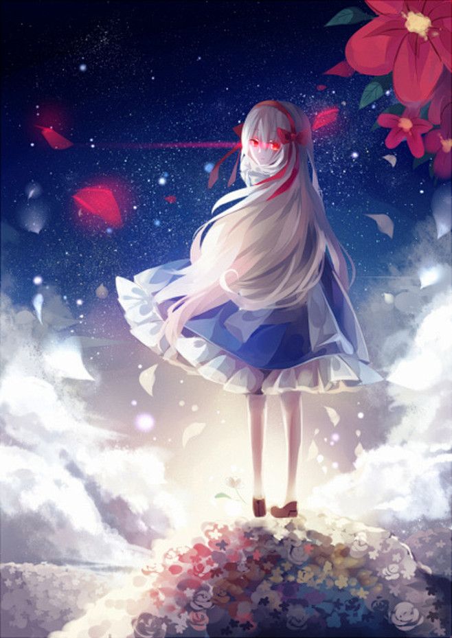 阳炎 小樱茉莉 动漫 少女 二次元 插画