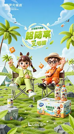 【油条】运营3D海报-场景含IP-LoRA-油条-LiblibAI