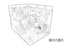 铜板一声响采集到场景设计图