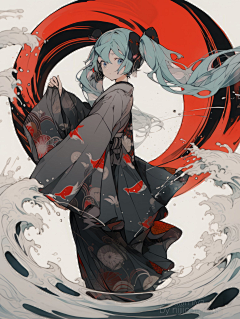 32+1采集到初音未来_哈子ki~miku