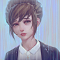 角色 CG 头像
