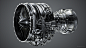 Jet Engine. CFM56. Episode 1. : Highly detailed model of Jet Engine CFM56 created at Dabarti.Modeling: Monika Olizarowicz, Kacper Citko, Tomasz WyszołmirskiLighting / Shading: Tomasz Wyszołmirski + Lighting Assistant