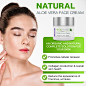 Amazon.com: AloeMoist Crema antienvejecimiento de retinol para rostro con ácido hialurónico, vitamina C y E, gel puro de aloe vera, té verde, ácido glicólico, crema de ojos con retinol, línea fina y crema : Belleza y Cuidado Personal