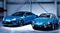 雷诺_Alpine A110 汽车 – Banner设计欣赏