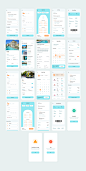 Booking Ticketing Flight, Hotel, Train, Bus App UI Kit - UI Kits : Booking Ticketing App is a Premium and High-Quality for All ticket and hotel bookings such as flights, hotels, trains, and bus. 82 high-quality screens and easy to use in Figma and Sketcha