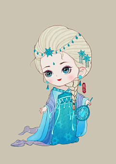 Qui~♡采集到迪士尼公主