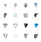 龙卷风<br/>寻图标<br/>icon.52112.com