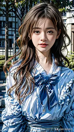 ai绘画之，邻家女孩-青春成长的绽放-今日头条