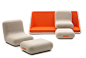 组合沙发设计 matali crasset: concentre de vie - a modular sofa for campeggi