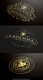 #logotype #elegant #black #gold #logo #branding | Logo Bogo