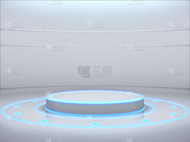 展示底座，产品支架，发光。
