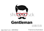 Gentleman Logo Design Illustration