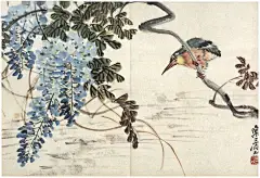 诸乐三花鸟草虫册欣赏_先生_艺术_金石