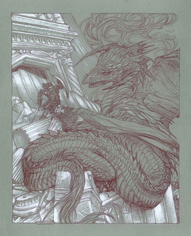 奇幻手绘插画艺术

    美国插画艺术...
