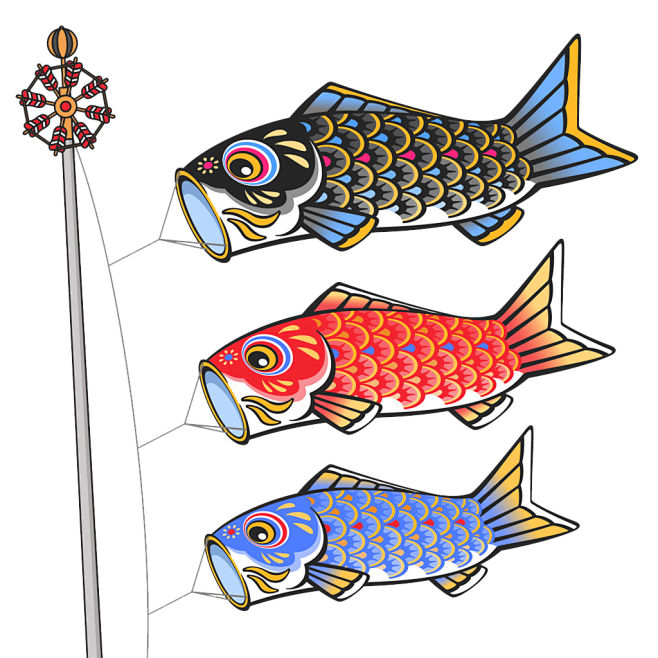 鲤鱼旗
