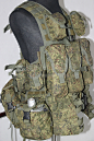 俄罗斯战术装备 全新俄军迷6sh117作战装具 EMR迷彩战术背心套装-淘宝网