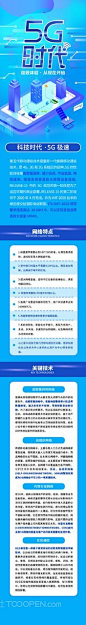 科技蓝5g新时代宣传长图h5海报 (4)