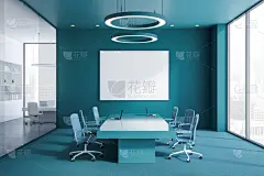 室内,会议室,蓝色,办公椅,商务,空的,华贵,舒服,椅子