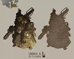 Dmitry Klyushkin | 黑暗阴郁的蒸汽朋克风