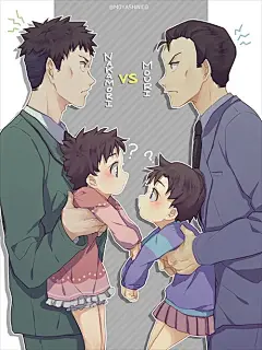 名侦探柯南  中森银三  中森青子  毛利小五郎  毛利兰  twi@moyashinico