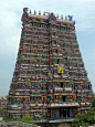 Meenakshi寺，馬杜賴，泰米爾納德邦，印度。 #街景# #城市风光#