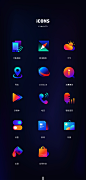 LYNK&COOOL-领克02车机主题 | WenS 作品_icon _★UI&ICON【写实/立体】 #率叶插件，让花瓣网更好用#