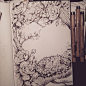 Collection of sketches. Part 1 : A selection of sketches for January - February 2015.