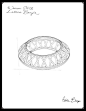 #EddieBorgo | Designer Sketch | Lattice Bangle