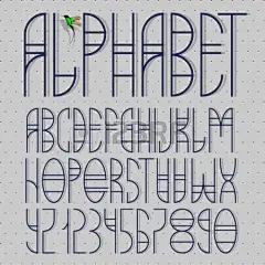 字母字母鸟字符集图片摘要字母艺术艺术的背景图片 #背景图# #小清新# #治愈系# #头像# #壁纸# #英文# #英语# 英文涂鸦# #涂鸦#
