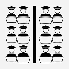 学生考试毕业图标高清素材 团队合作 学生 小组学习 毕业 考试 icon 标识 标志 UI图标 设计图片 免费下载 页面网页 平面电商 创意素材