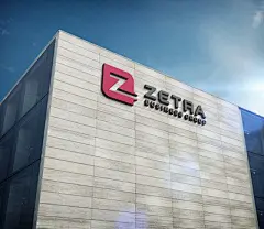 户外建筑外墙logo样机智能贴图模板