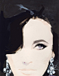 英国插画师David Downton时装女模肖像速写2 - 老泥鳅素描论坛 http://www.laoniqiu.com #素描#