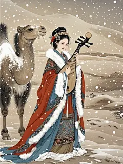 昭君出塞之骆驼篇 - 小红书