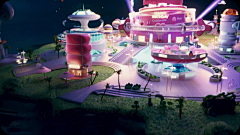 叶斯ok小号采集到S 闪屏 C4D超大场景