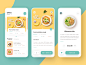 Food delivery App 插图 移动 应用 设计 ux ui