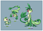 Fakemon - Starters, Thybaut (Junk’Red) Mascarillus-Rémy : Fakemon - Starters by Thybaut (Junk’Red) Mascarillus-Rémy on ArtStation.