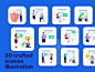 Illustrations : Graphicdunk - Product investment - illustration Kits is a High-Quality and Customable Illustrations Library.
