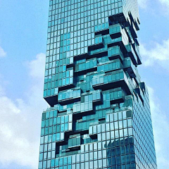 momopro采集到A-L立面-高层塔楼造型High-rise building