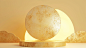 ls7623_a_circular_podium_on_a_light_yellow_background_Chinese_N_150e89f4-e86a-4330-a414-032d5052fcaf