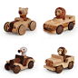 Jeancard木质回力车玩具卡通小猴子吉普车互动游戏儿童男生日礼物-淘宝网