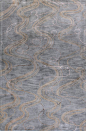 Bashian Greenwich R129-Hg260 Slate Area Rug: 