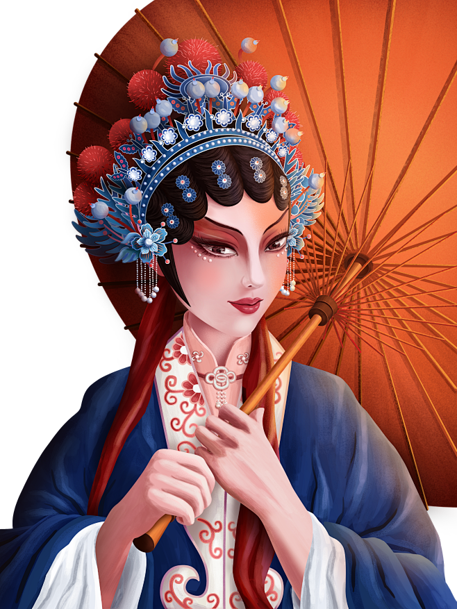 国潮-京剧人物2