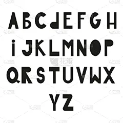 字母,儿童,可爱的,英语,部分,背景分离,复古风格,现代,绘画插图,卡通