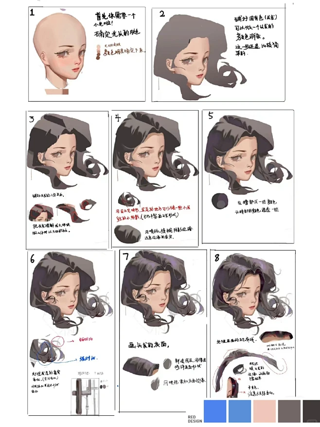 从光头长出好看的头发☀️☀️