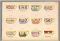 法国早期瓷器杯子设计图