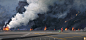 Anime 2165x1000 artwork smoke fire